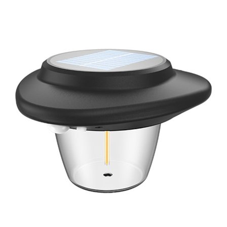 Runda Solar Vägglampor För Utomhus Vattentät Ytterljus För Trädgård Balkong
