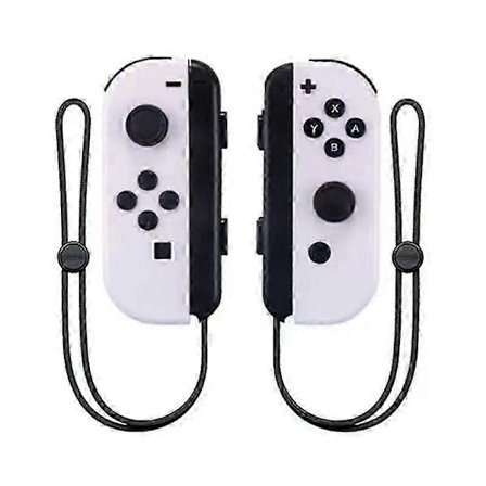 Joycon Trådløs Controller Til Nintendo Switch, Understøtter Væk-funktion, Venstre Højre Fjernbetjeninger Med Håndledsrem
