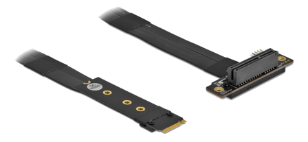 Delock M.2 Key M to PCIe x4 NVMe - grensesnittsadapter - PCIe 4.0 x4 (NVMe) - M.2 Card