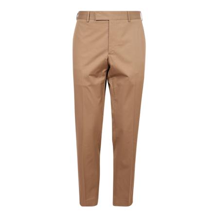 PT Torino Mid-rise tapered Bukser Brun, Herre Chinos