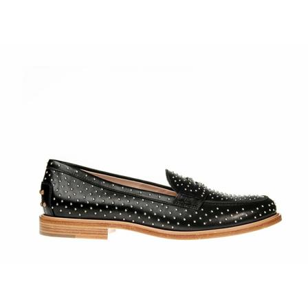 Tod's, Loafers Zwart, Dames, Maat:38 EU,leer