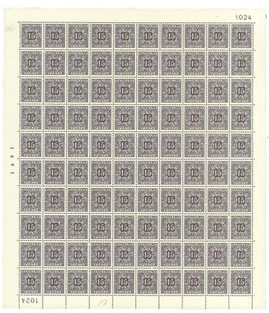 Danmark - AFA 36a i postfrisk helark