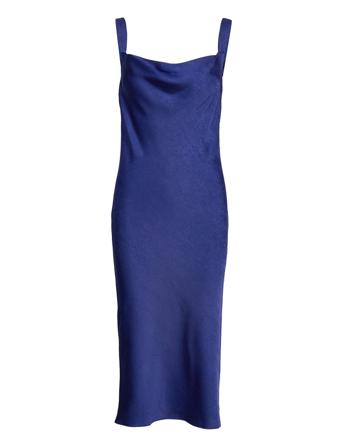 Agamora Knälång Klänning Blå Baum Und Pferdgarten