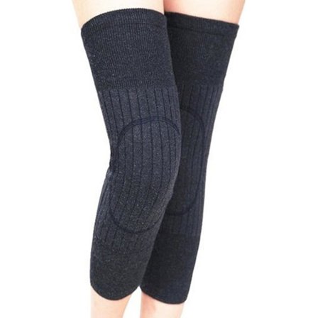 Kashmir strømper til damer og herrer til vinter, knæbeskyttere, strikkede manchetter, benvarmere
