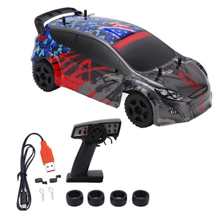 F3 1/24 2WD Fjernstyrt Bil Høyhastighets RC Bil Leketøy 2.4GHz Trådløs Fjernstyrt Kjøretøy