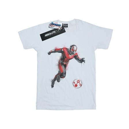 Marvel Mens Avengers Endgame Painted Ant-Man T-Shirt S Vit