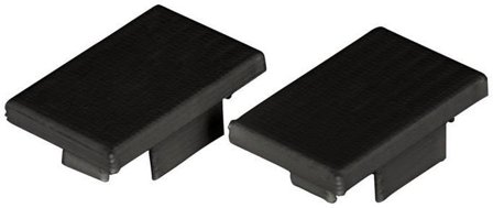 Hide-a-Lite Art Low Gavl 2-pakning Svart, Belysning