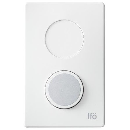 Ifö Sign 96872 Skylleknap Enkelt skyl, Badeværelse