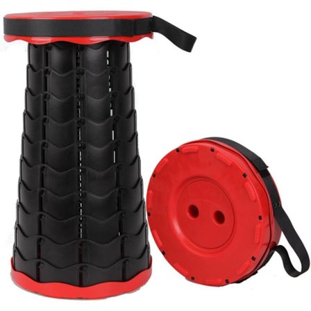 Sammenleggbar krakk Sammenleggbar stol Sammenleggbar bærbar lett sammenleggbar høy for camping KLB