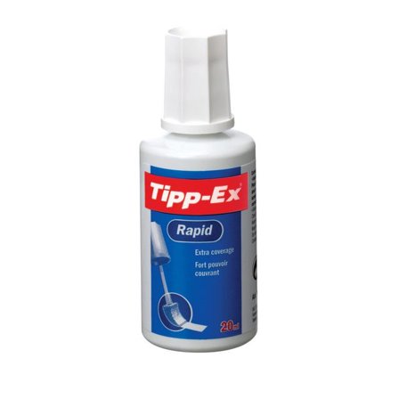 TIPP-EX Korrigeringsvätska Rapid, PVC-fri, 20 ml - Lyreco - Kontorsmaterial - Korrigering - Korrigeringsvätska