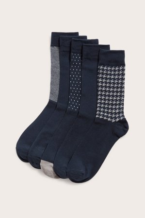 Kappahl | 5-pk. sokker Blå 40/44 | Blå