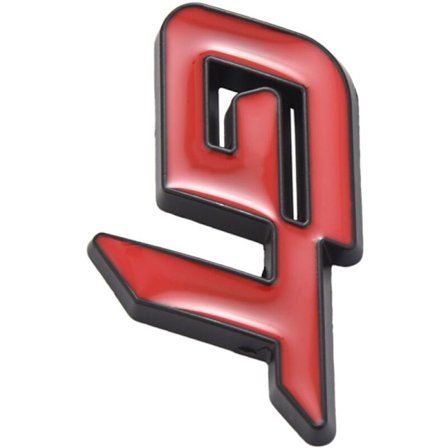 3d Gt -logoauton tarra muodikkaaseen auton sisustukseen Focus 2 3 Fiesta Mondeo Mk2 punainen musta