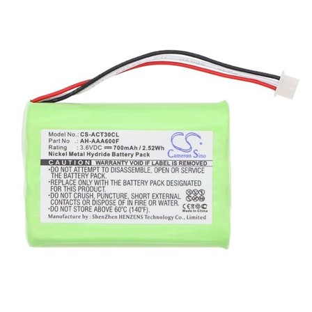 Akku Langaton puhelin Tiptel 500 DECT -puhelimeen