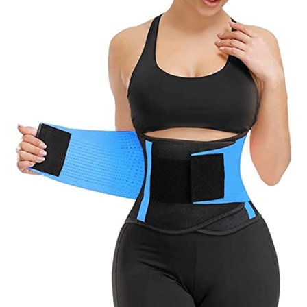 Talje-træner til kvinder & mænd - Rygstøttebånd & Mavekontrol