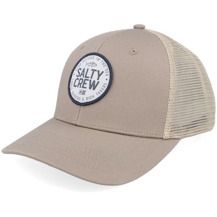 Salty Crew - Legendary Retro Osprey Khaki Trucker Trucker Beige Cap - @ Hatstore
