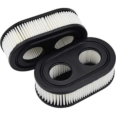 Luftfilter for gressklipper, for Briggs Stratton, 593260, svart, 2 stk, svart[D]