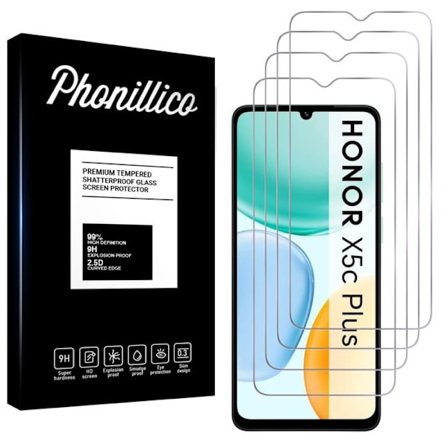 Hærdet Glas til Honor X5c Plus [Pack 4] Skærmbeskyttelsesfilm Phonillico