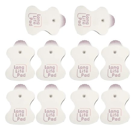 10x elektroder för Omron Massage Long Life Pad 10 st