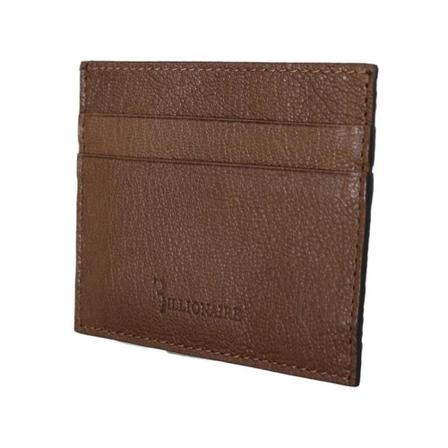 Billionaire Cardholder Pung Brun, Herre Punge og Kortholder, Størrelse: ONE Size
