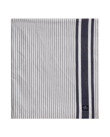 Lexington ICONS stripete oxfordduk, hvit/blå