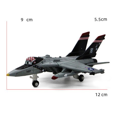 Disney Pixar Bilar Och Plan Lot Blixten 1:55 Diecast Modell Leksaker Gåva Lös Bil