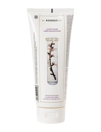 KORRES Almond + Linseed Conditioner For Dry / Dehydrated Hair - Nude - 200 ml