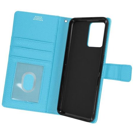 Fodral - Realme 9 Pro Plus - Syntetiskt läder - Heltäckande skydd - Stöd funktion