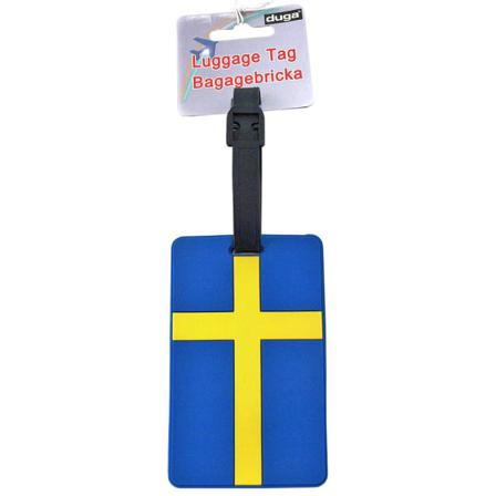Bagagelapp / Tag Till Bagage - Fäst På Resväskan Blue 1-pack