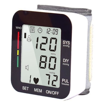 Automatic Digital Wrist Sphygmomanometer Bp Cuff Machine Equipment
