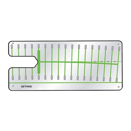 Golf Putting Justeringsspeil Treningshjelp Undervisningsutstyr Positurkorrigerer for Kontor Innendørs Hjem