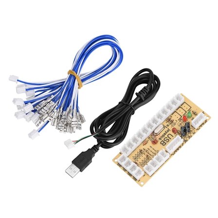 Zero Delay Arcade USB Encoder PC til Joystick Button DIY Kit