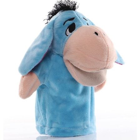 Plush Hånddukke Søt Tegneserie Dyr Dukke Dukkemunnen Kan Bevege Seg