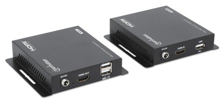Manhattan 1080p HDMI KVM over IP Extender Set 1 bis zu 120m