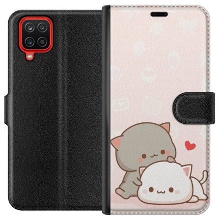 Kompatibelt Plånboksfodral till Samsung Samsung Galaxy A12 Kawaii