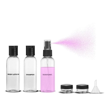 Studio Opfyldningsflasker i Rejsestørrelse, Tøj & Bolig, Rejsetilbehør, Rejseflasker