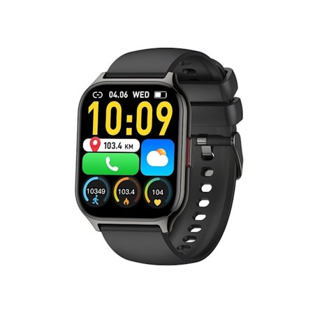 Smartwatch til kvinder og mænd, besvar/foretag opkald, 1,9 tommer smartwatch til Android Iphone 123+ fitness tracker