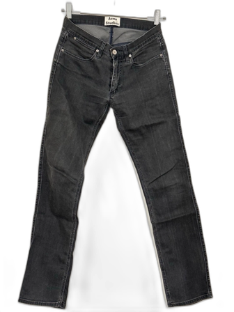 Acne Studios Max Darko gråa jeans