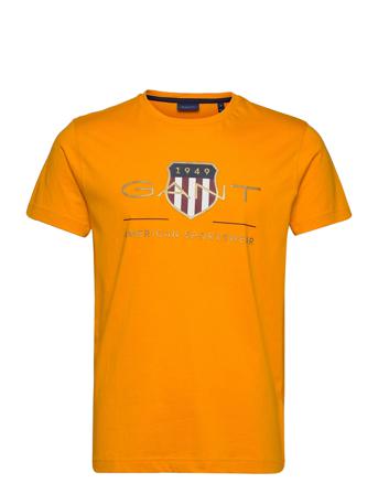 D2. Archive Shield Ss T-Shirt T-shirt Orange GANT