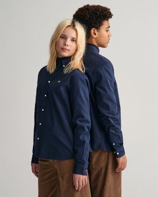 GANT - Shield Oxfordskjorte til ungdom evening blue