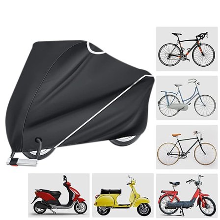 Cykelskydd, cykelskydd för förvaring utomhus - 210D nylon med PU