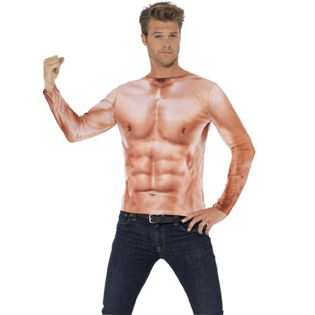 Muskulös Tröja M