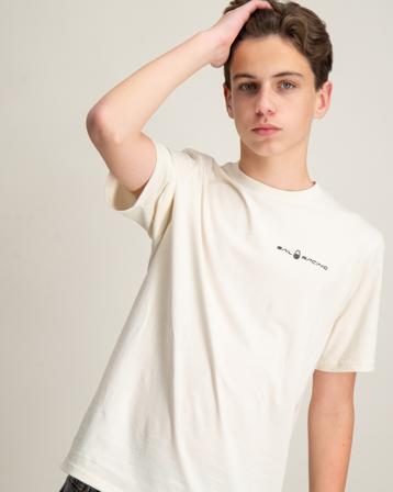 Sail Racing JR BOWMAN LOGO TEE Cremefärgad T-Shirts Jungen - Kidsbrandstore