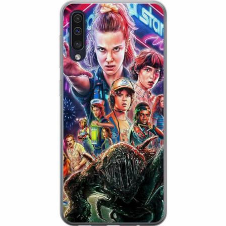 Samsung Galaxy A50 Genomskinligt Skal Stranger Things