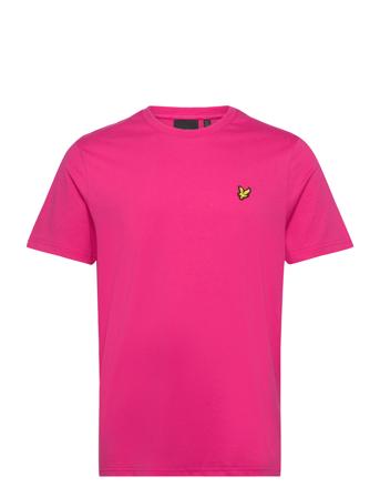 Plain T-Shirt T-shirts Short-sleeved Rosa Lyle & Scott*Betinget Tilbud