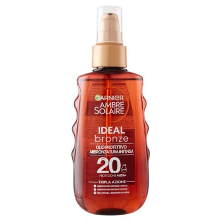 Garnier Ambre Solaire Ideal Bornze Olio Protettivo Abbronzatura