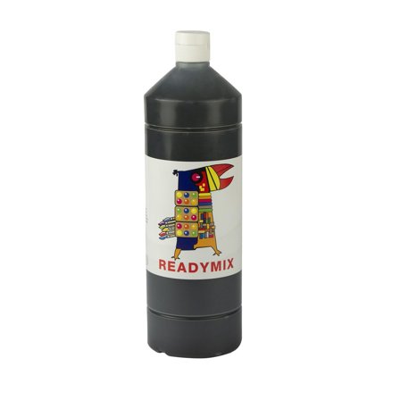 Readymix 1000 ml, svart - Lyreco - Skola och förskola - Målarfärg och tillbehör - Readymix