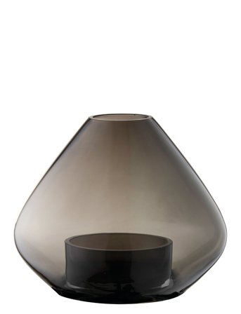 AYTM Uno Lanterne/Vase - Black - H21CM