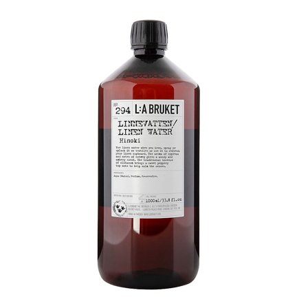 L:A BRUKET Linen Water 1000 ml 294 Hinoki, Tøj & Bolig, Duft Til Hjemmet, Rumspray