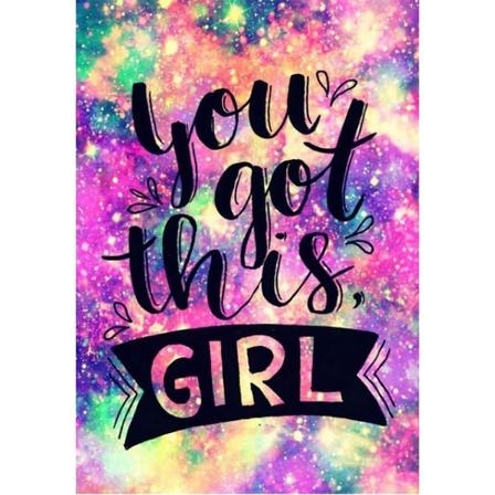 30x40CM Håndlavet 5D Kunstnerisk Diamantmaleri - Farverige Kærlighedscitater 5# til Voksne og Børn, Komplette Diamantbroderi Håndværk