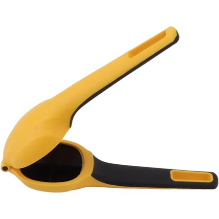 Kastanjenøttåpner Kryss Tang Verktøy Nøtteåpner for Kastanjenøtter Hasselnøtter Valnøtter Multifunksjonell Bruk (Gul)